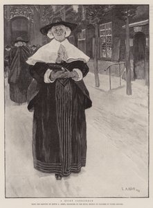 A Quiet Conscience by Edwin Austin Abbey